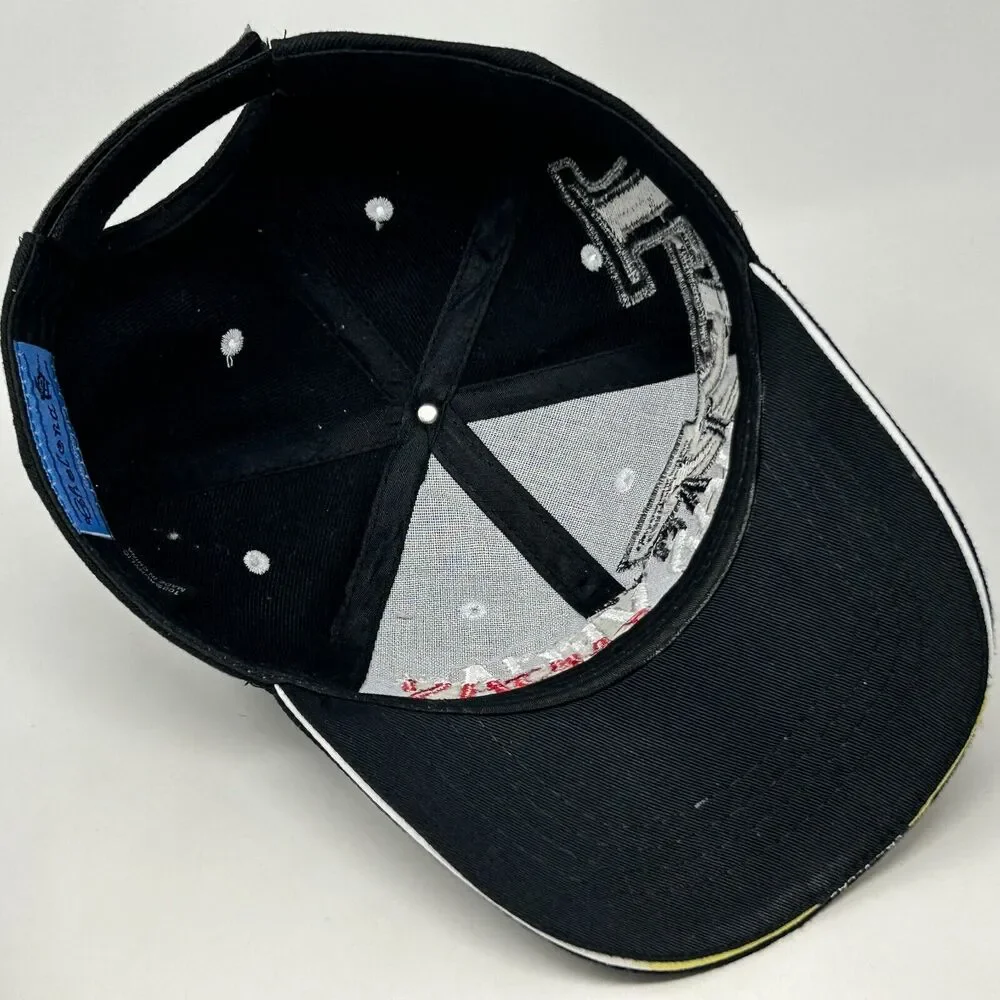 Las Vegas Nevada Hat Baseball Cap Black Casino Gambling Travel Tourist Strapback